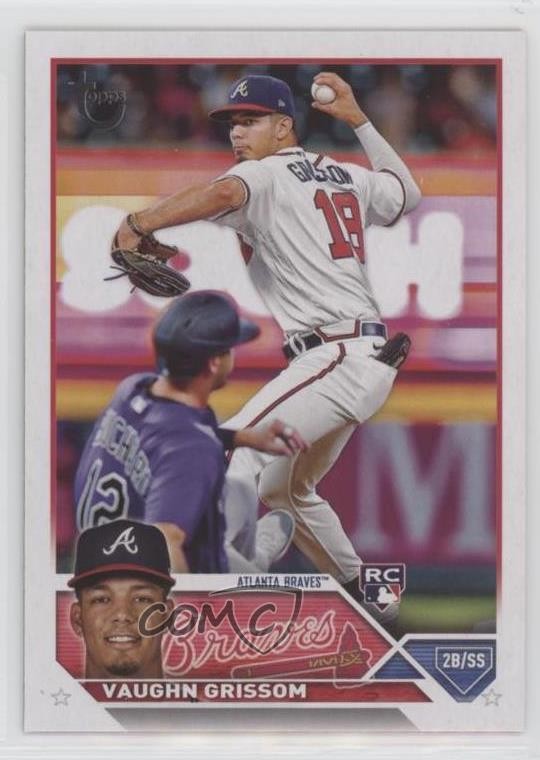 2023 Topps Series 1 Vintage Stock 96/99 Vaughn Grissom #275 Rookie RC 3c2
