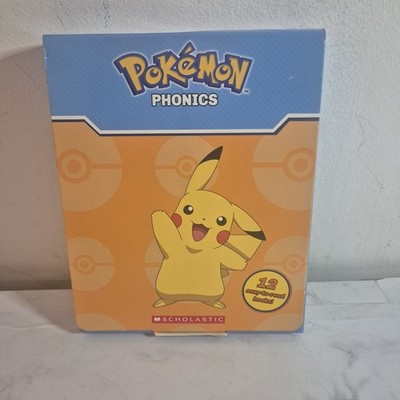 Pokemon Phonics Boxed Set 12 Books Scholastic Kids Learn to Read Age 4+