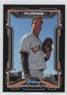 2013 Bowman Draft Scout Breakouts Kendry Flores #BSB-KF 4u8