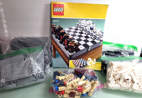 LEGO 40174 CHESS 2 in 1 100% Complete Instructions Retired 2022