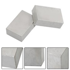 1-2-3 123 BLOCKS NO HOLES MATCHED PAIR ULTRA PRECISION .0001" MACHINIST JIG