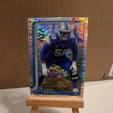 2025 Topps Chrome Penei Sewell Parallel Detroit Lions Football #99