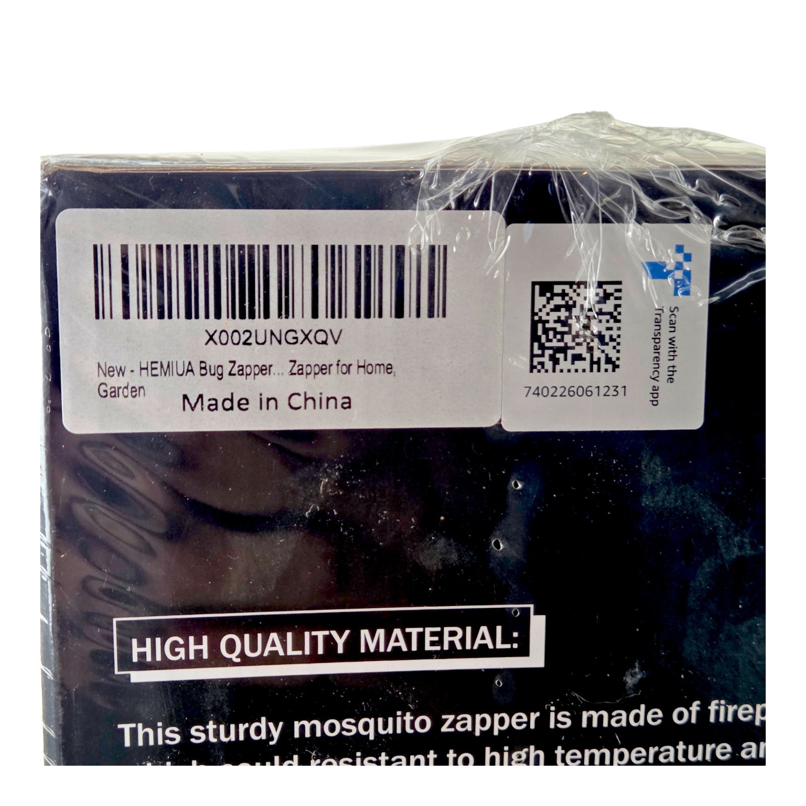 Hemiua Zap T6 Pro Electronic Bug Zapper LED Outdoor Mosquito Killer 120v NIB