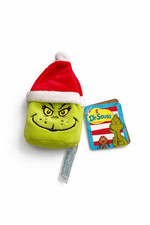 Aurora NEW Dr. Seuss The GRINCH Mini Mallows Santa Grinch Plush