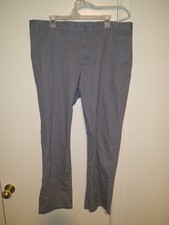 Old Navy Ultimate Slim Gray Cotton Blend Pants Men's sz 40x32