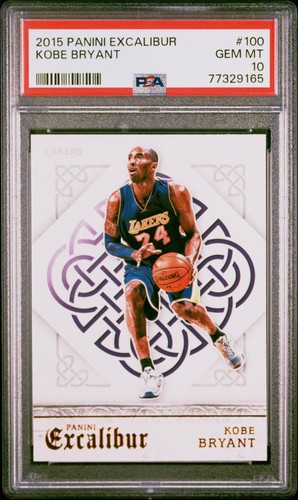 Kobe Bryant #100 2015 Panini Excalibur card