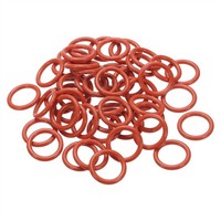 Silikon O-Ring 24X18X3Mm Vmq, Rot, 100 StüCk