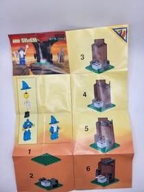 Vintage Lego 6020 Magic Shop - with Manual - No Box - 100% Complete Part List