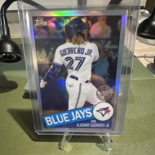 Topps Chrome 2020 1985 Topps Insert Vladimir Guerrero Jr. #85TC-6 Blue Jays