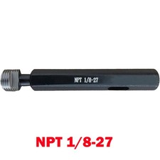 1Pc Bearing Steel NPT 1/8-27 Taper Pipe Plug Thread Gage Gauge NPT 1/8 HOT