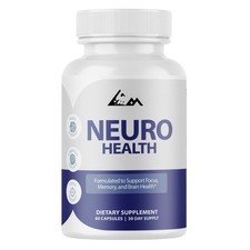 Neuro Health opracowany w celu wspierania pamięci i zdrowia mózgu suplement - 60 kapsułek