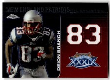 2008 Topps Chrome Deion Branch Dynasties #DYNC-DB