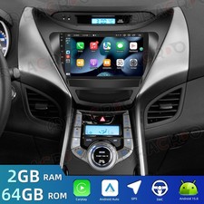 For Hyundai Elantra 2011-2013 Carplay Car Stereo Radio Android 15 Gps Navi Cam