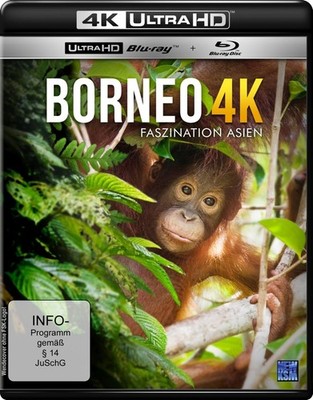 Borneo - Faszination Asien (4K Ultra HD)  Blu-ray/NEU/OVP