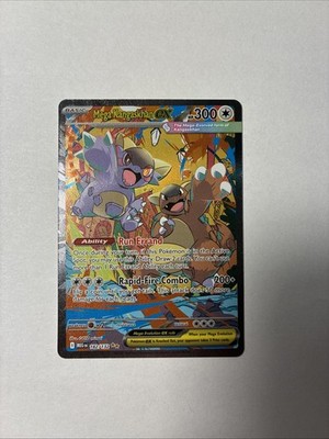 Mega Kangaskhan EX SAR 182/132 Near Mint Pokémon Card English