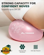 Trideer 9-Inch Pilates Ball, Small Exercise Ball for Yoga and Core Training
