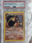 Pokemon Dark Charizard Holo Card 4/82 Team Rocket WOTC, PSA 8