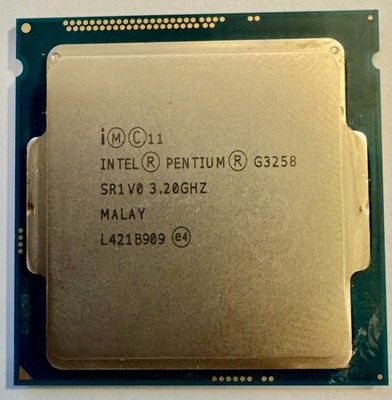 Intel Pentium Unlocked G3258 3.2GHz LGA1150 3MB Desktop CPU Processor SR1V0 53W