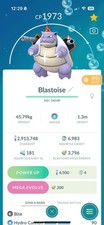 AMAZING    SHINY BLASTOISE RED PARTY HAT    - PKMN GO  - NOT REGISTERED 