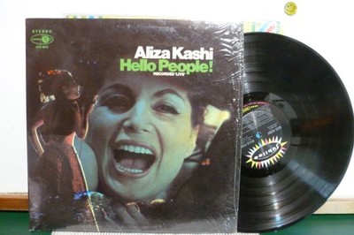 ALIZA KASHI HELLO PEOPLE LIVE. POP   NEAR MINT  LP.
