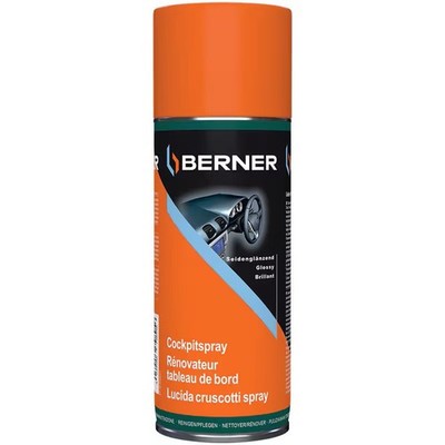Cockpit Spray Protection Care Cleaning Plastics Rubber Silk Gloss 400ml 21850