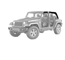 Koverz Neoprene Roll Bar Cover Padding Compatible with 2-Door Jeep Wrangler J...