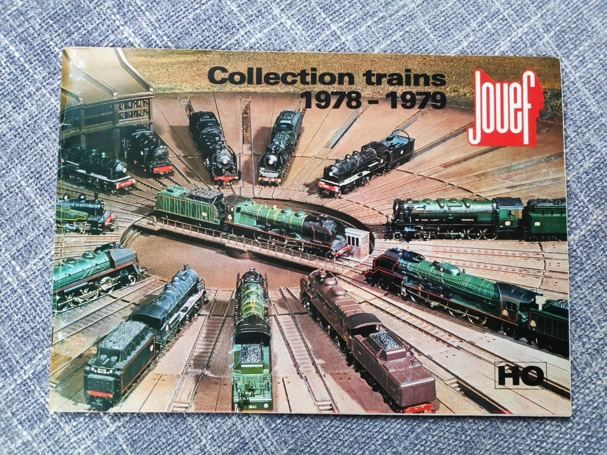 Lot De 9 Catalogues Jouef Trains Miniatures – Années 1960 à 1980, Vintage, Collection