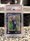 Drake Maye 2024 Panini Donruss Optic #229 Purple Shock PSA 10 Rookie RC