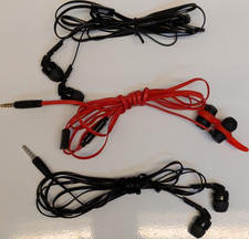 ROVE In-Ear Wired Earbuds w/ On-Cable Mic  Remote, On/Off, 3.5mm, 3pk