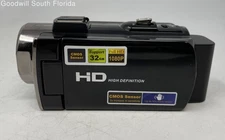 DVC HDV604S Black And Gray HD Digital Video Camcorder In Case Not Tested