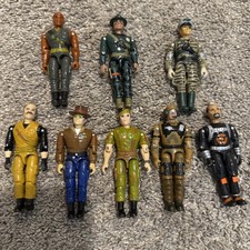 Lot Of 7 Lanard Corps 3.75" Action Figures  Military