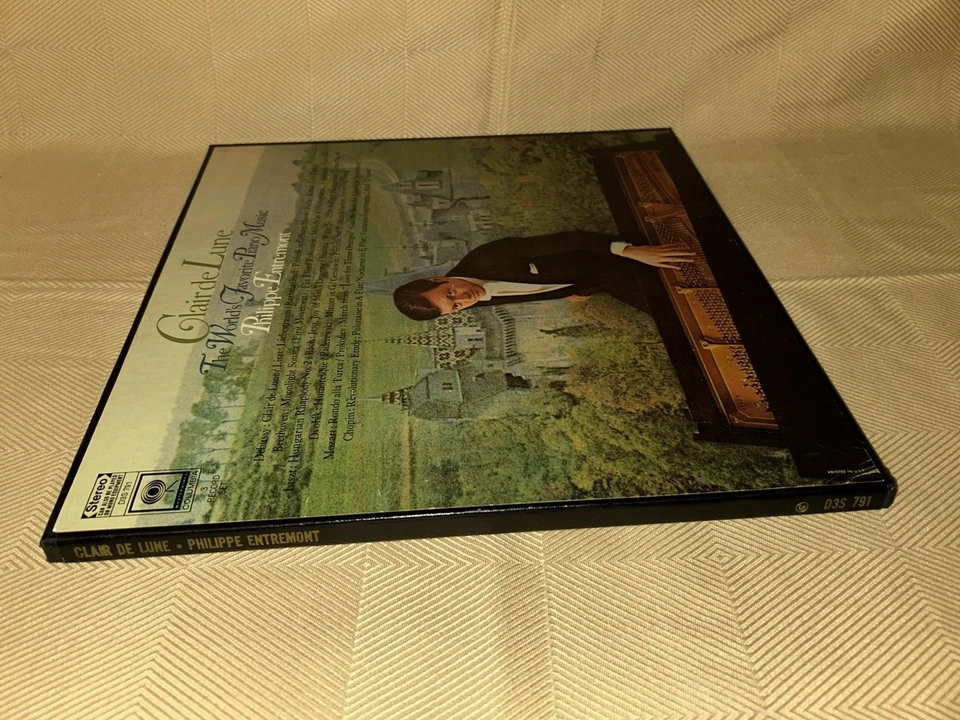 Philippe Entremont Worlds Favorite Piano Music 3 Lp Box Ex++ Vinyl Clair de Lune - Image 3 of 4