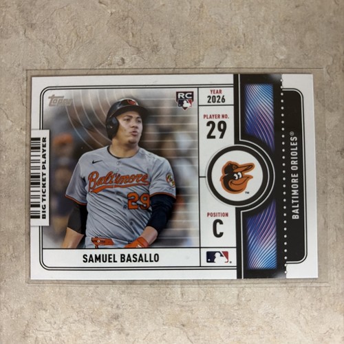 2026 Topps Series 1 Samuel Basallo Base (RAW)