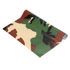Camo Roll 12"x5ft Self Adhesive Digital Camo Vinyl Wraps, Army Yellow