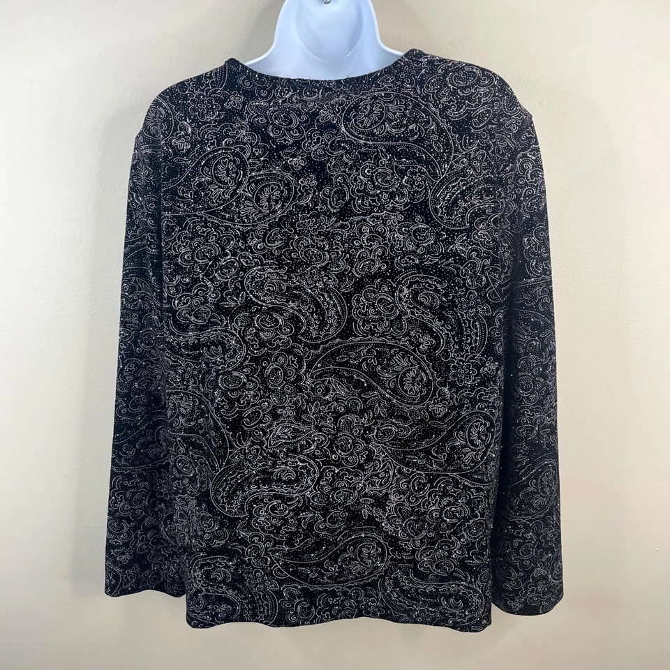 Chaqueta De Colección Para Mujer Brillo Fiesta Distintiva Grande Vacaciones Cóctel Boda Año Nuevo Foto 2 de 4