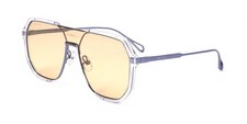 Bolon BL6102 Blue silver transparent 0/0/150 UNISEX Sunglasses