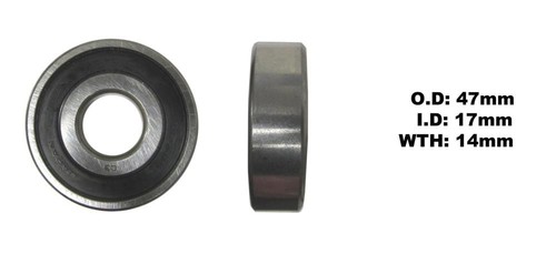 Wheel Bearing Rear L/H for 2010 Suzuki GS 500 F-L0 (GM51A) (Fully Faired Model)