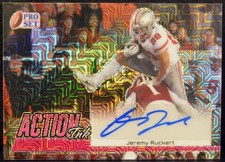 2022 Leaf Pro Set #AI-JR1 JEREMY RUCKERT Action INK 5/10 SP AUTO PRIZM NM/better