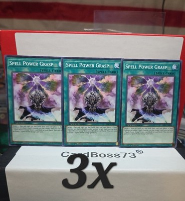 3x Spell Power GraspYuGiOh . Speed Duel: Scars of BattleCommon . SBSC-ENOO4