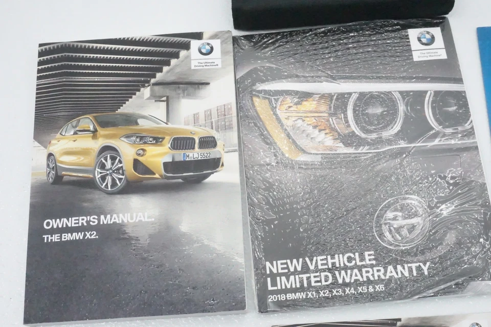 2018 BMW X2 OWNERS MANUAL (F39) OEM - Image 2 of 4