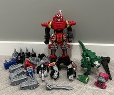 Power Rangers Dino Fury Megazord Action Figure 10  w/23 Accessory Parts