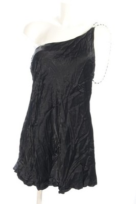 MESHKI Cocktailkleid Damen Kleid Gr. DE 40 schwarz Casual-Look