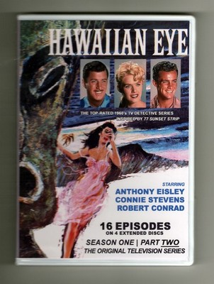 HAWAIIAN EYE (1960) Season One | Part 2  ( 16 Episodes on 4 Extended Discs)