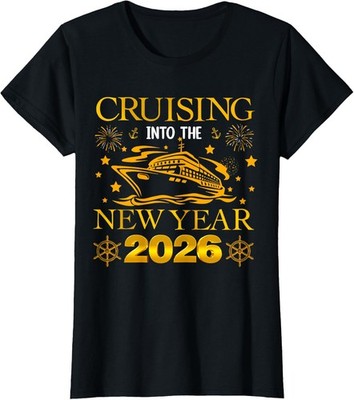 Cruise New Year 2026 Bringing New Year Together Ladies' Crewneck T-Shirt