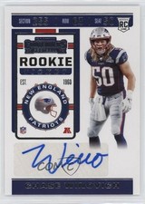 2019 Panini Contenders Rookie Ticket Variation Chase Winovich #276 Auto 5gm