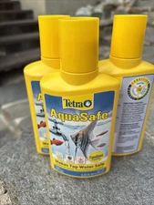 Set Of 3 Tetra AquaSafe Fish Tank Aquarium Water Conditioner, 8.45-Ounce