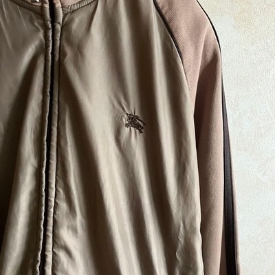 Burberry Black Label Track Jacket Men's Brown Beige Prosum