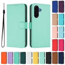 Flip Phone Case For Samsung Galaxy A05 A15 A35 A55 PU Leather Wallet Stand Cover