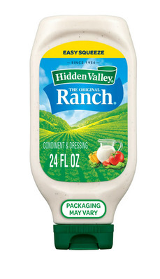 Hidden Valley Original Ranch Salad Dressing and Topping, 24 Ounce Bottle