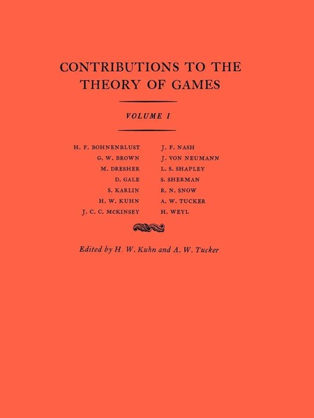 Harold W. Kuhn (U. A.) | Contributions To The Theory Of Games, Volume I | Buch-image